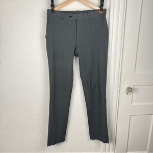 Uniqlo Men's Charcoal HEATTECH Dress Pants